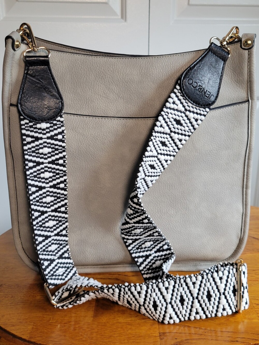 Jen & Co. Gray Shoulder Bag